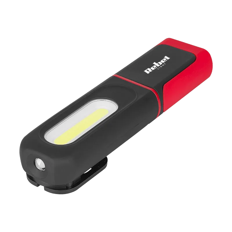 Lampa atelier cu acumulator XPE + COB Rebel