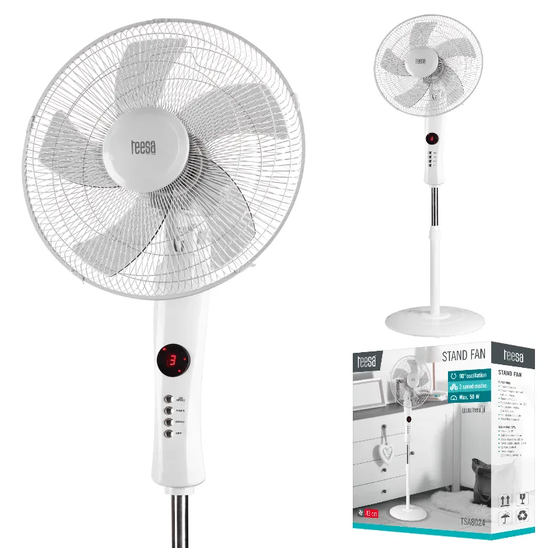 Ventilator Picior Timer si Telecomanda Teesa