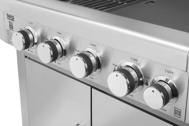 Grill Gaz 5 Arzatoare Bbq 5001 Master Grill Teesa