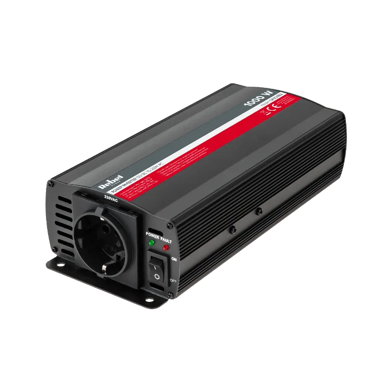 Invertor auto Rebel 12 V/230 V 500 W, priza tip F