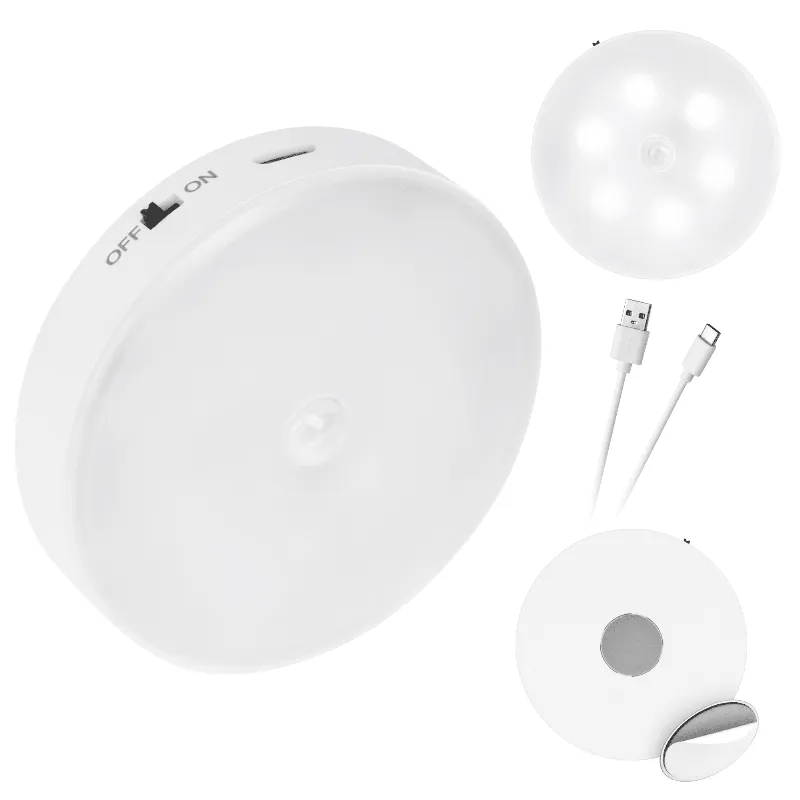 Lampa LED de noapte cu acumulator, magnet si senzor de miscare