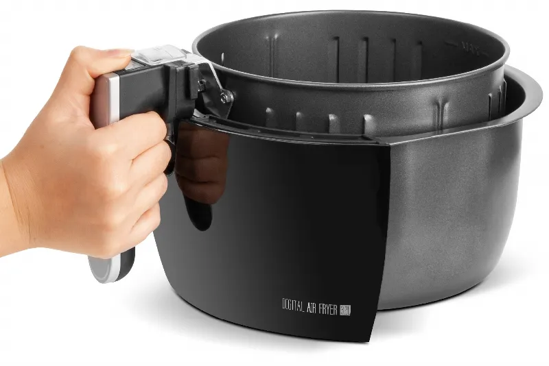 Friteuza fara ulei Teesa Digital Air Fryer 3,2 L negru