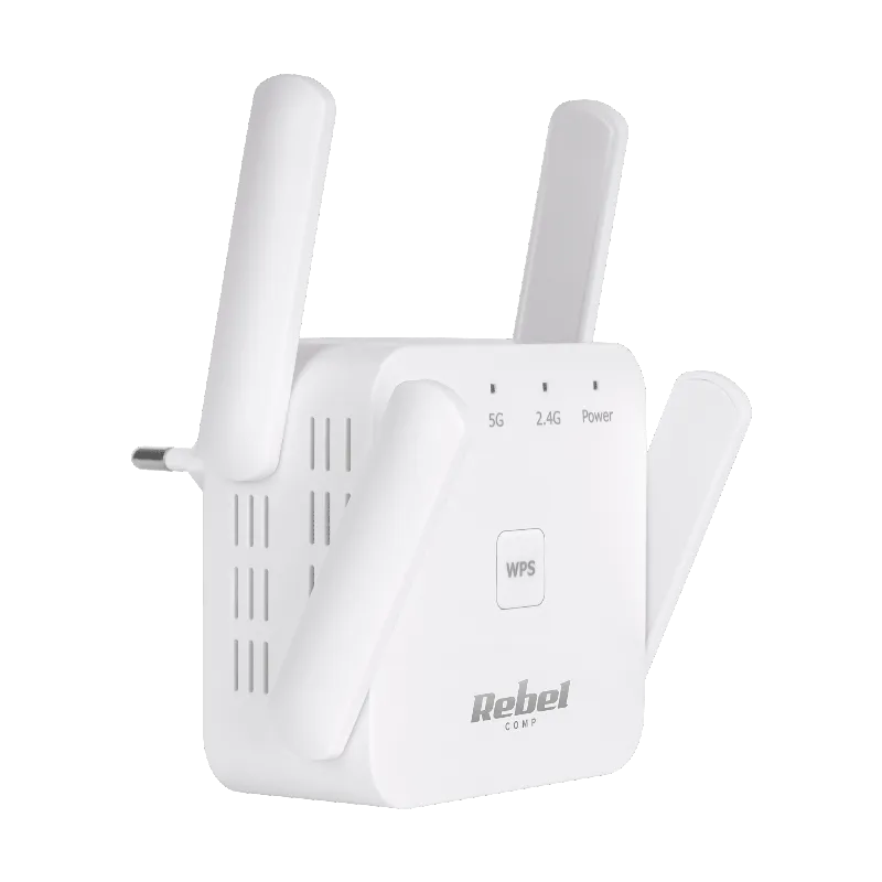 Repeater Wi-Fi dual band 2.4 GHz / 5 GHz Rebel