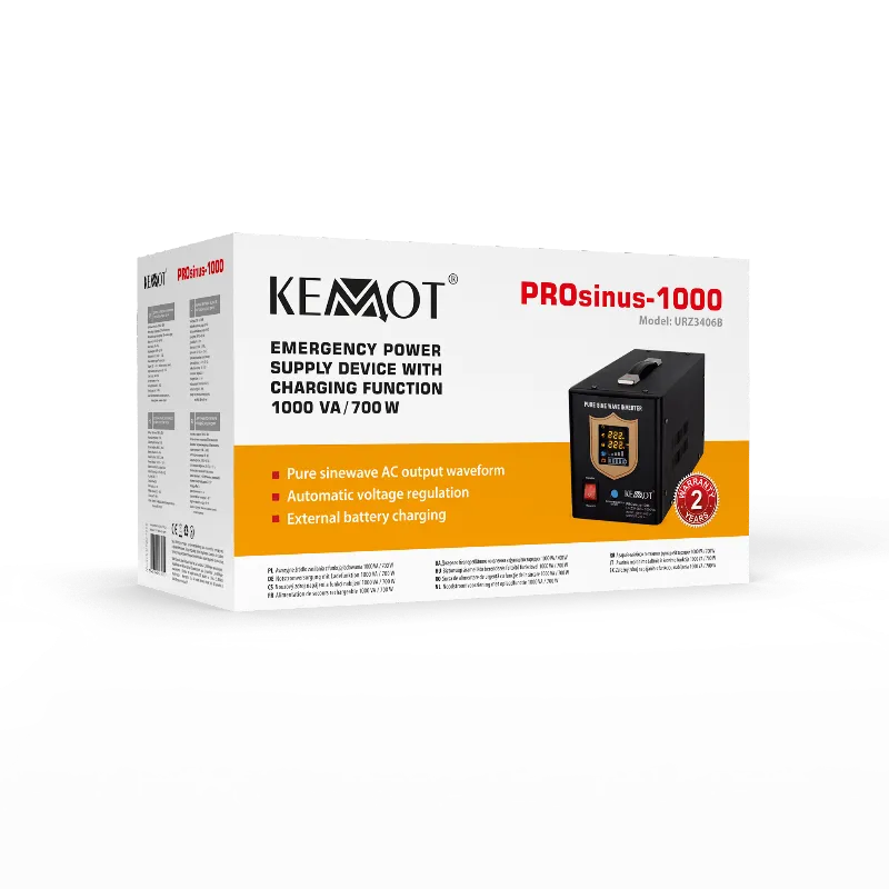 Ups Centrale Termice Sinus Pur 1000VA/700W 12V Kemot