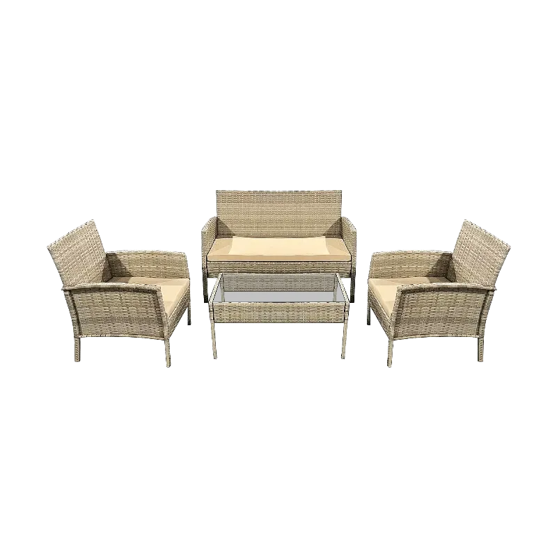 Set mobilier gradina Teesa MIA bej