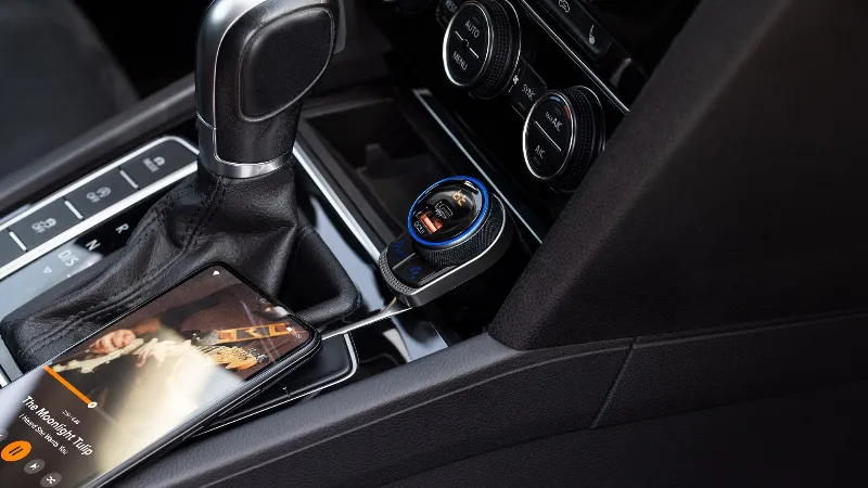 Modulator FM Audio Bluetooth USB