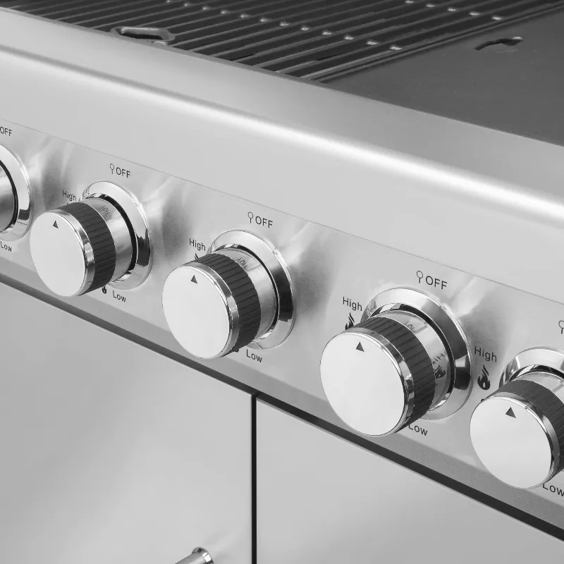 Grill Gaz 5 Arzatoare Bbq 5001 Master Grill Teesa