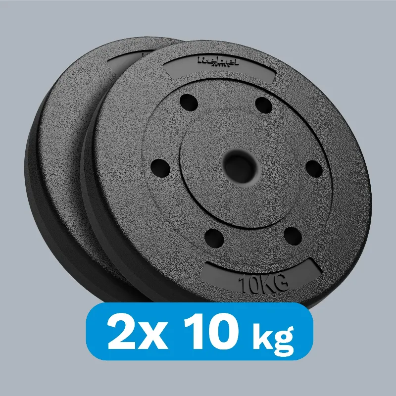 Disc Greutate Compozit Set 2 X 10 KG Rebel Active