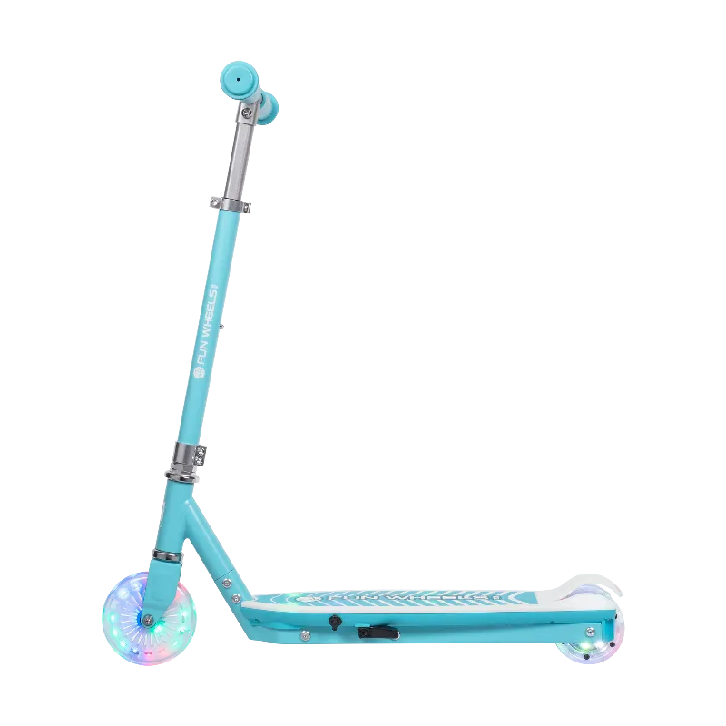 Trotineta electrica pentru copii Rebel Fun Wheels Light, albastru
