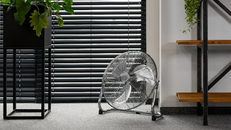 Ventilator Podea 40CM 3 Viteze 90W Teesa