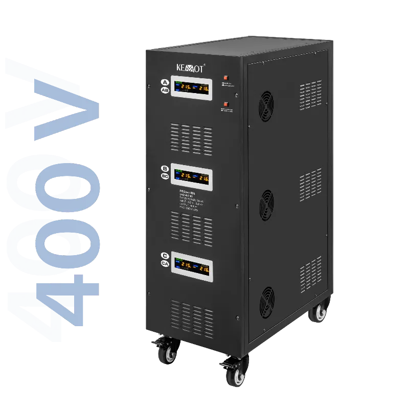 Stabilizator automat trifazat cu servomotor 80 kVA KEMOT PROavr-80k