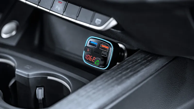Modulator FM Audio Bluetooth USB