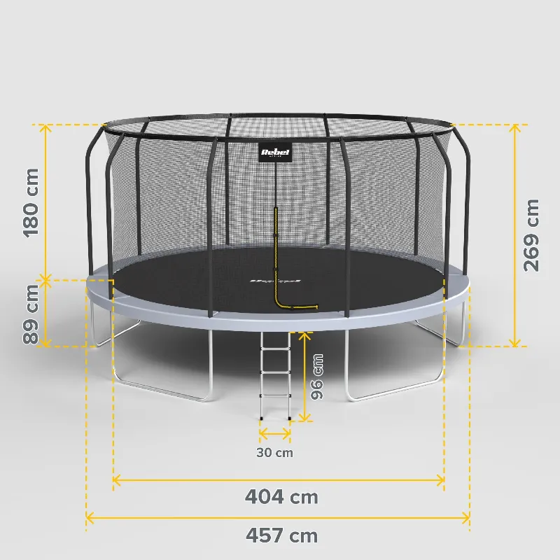 Trambulina 15FT 457CM Rebel Active