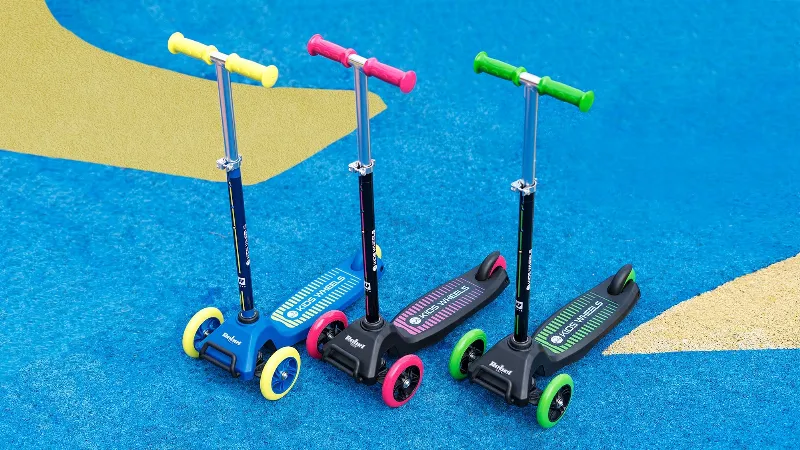 Trotineta cu 3 roti Rebel Kids Wheels, roz