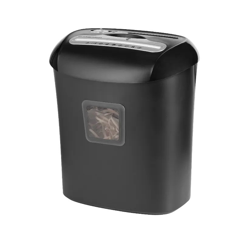 Distrugator de documente Rebel, microscinki, cos 21 l
