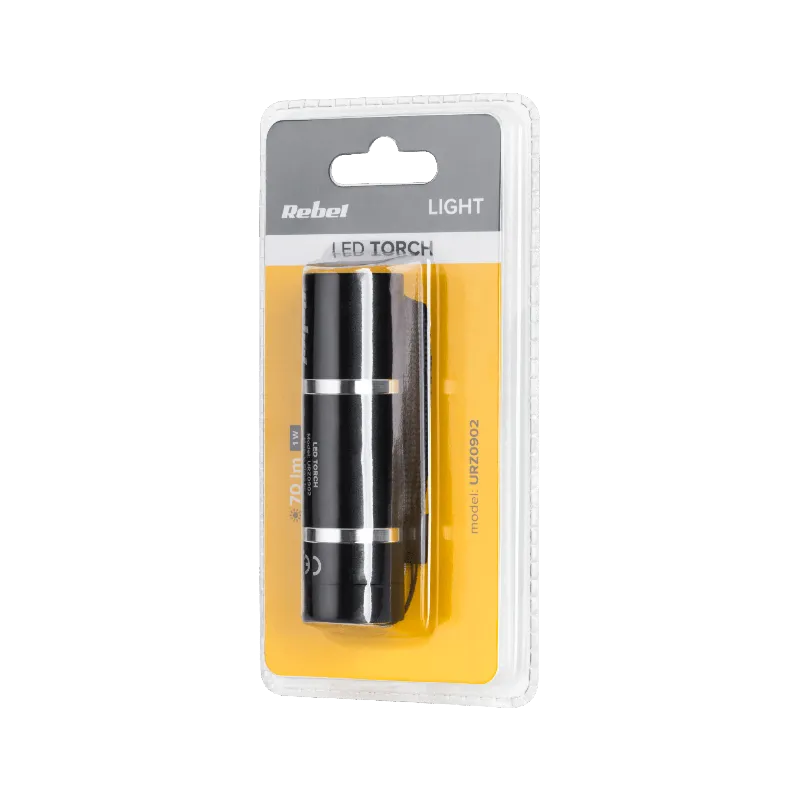 Lanterna LED 1 W din aluminiu Rebel