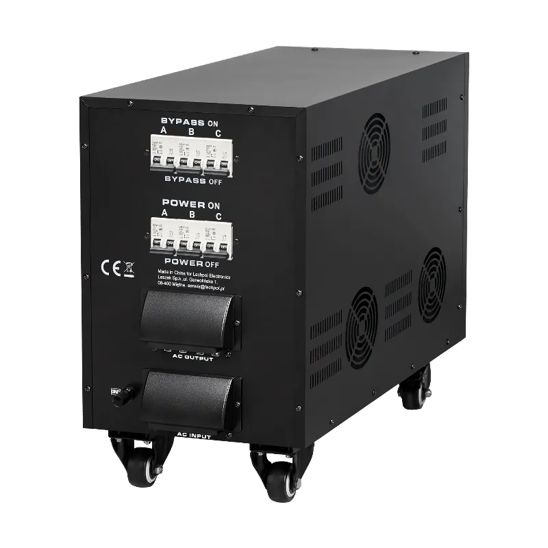 Stabilizator automat trifazat cu servomotor KEMOT PROavr-45k, 45 kVA