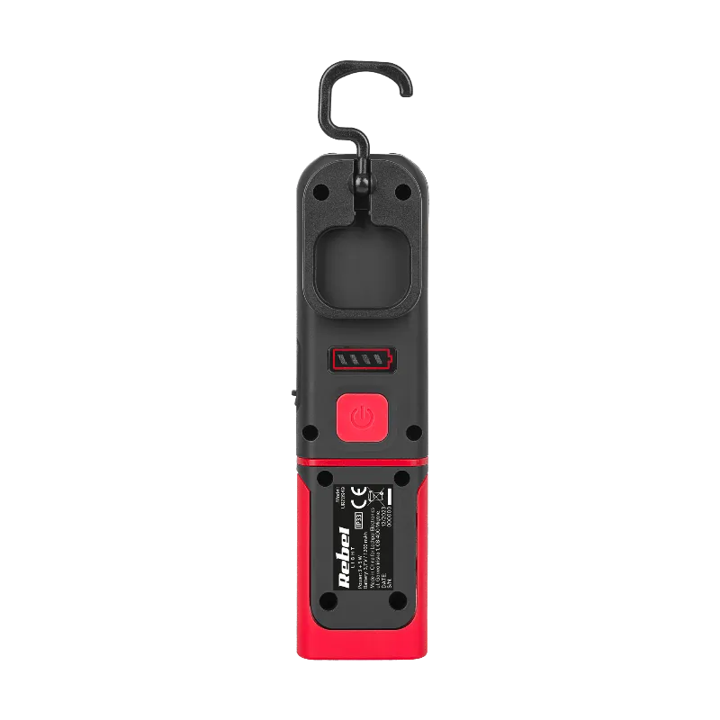 Lampa atelier cu acumulator XPE + COB Rebel