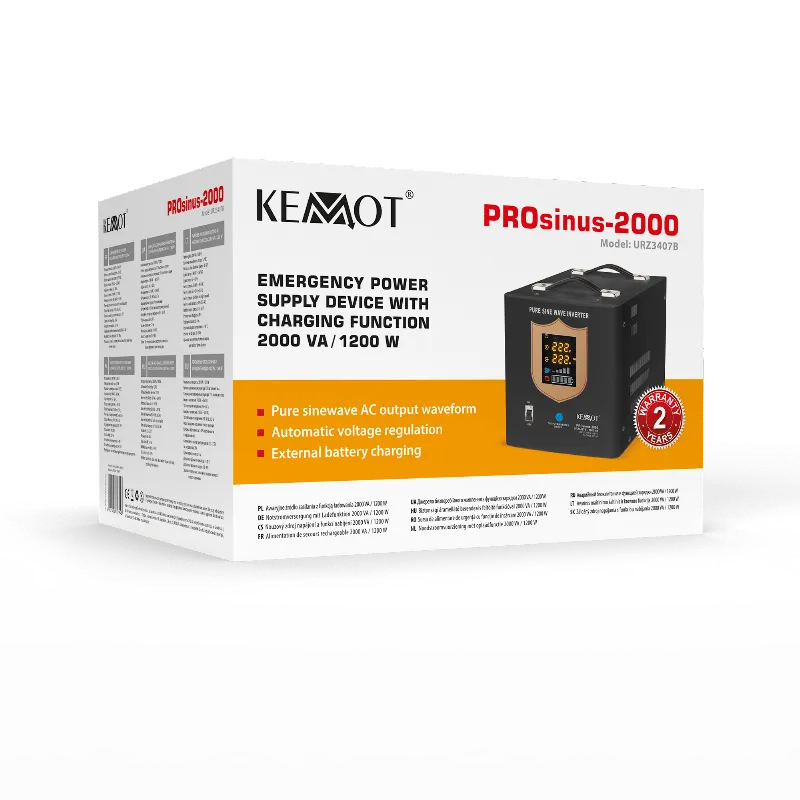 Ups Centrale Termice Sinus Pur 2000VA/1200W 12V Kemot