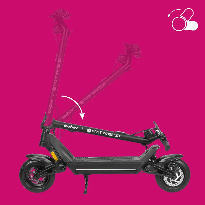 Trotineta electrica Rebel Fast Wheels Pro Max 350W
