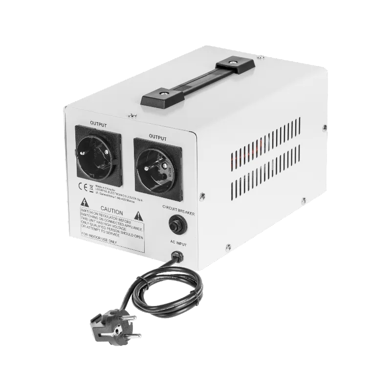 Stabilizator automat de tensiune cu servomotor KEMOT MSER-1000, 1000 VA