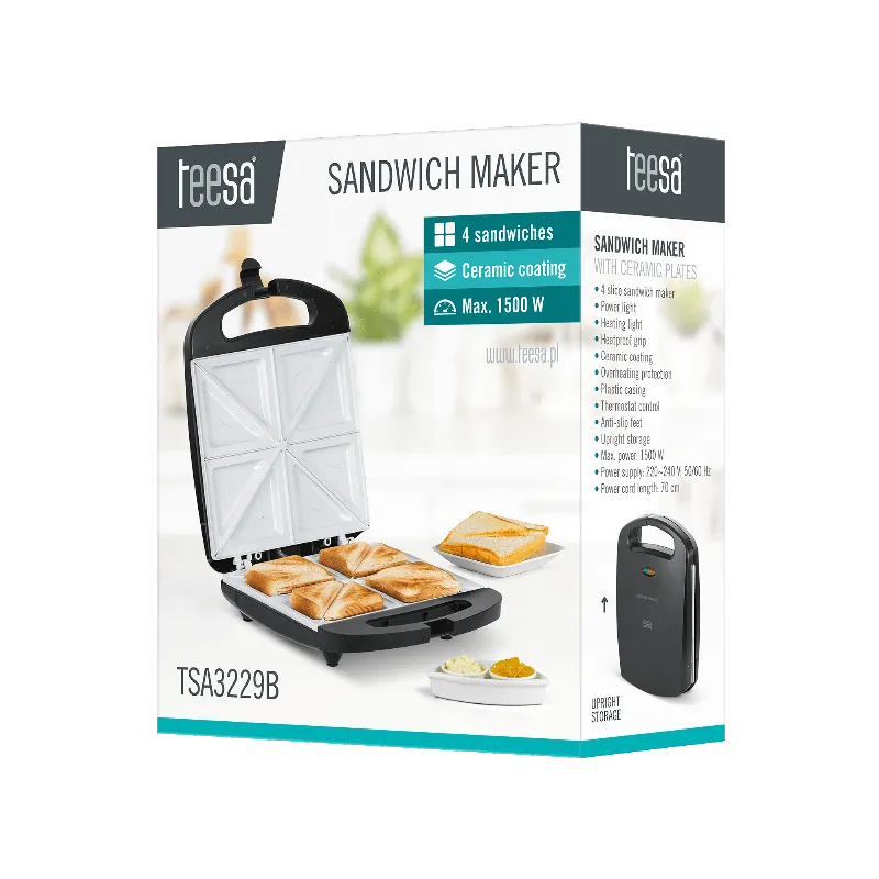 Sandwich Maker Ceramic Teesa
