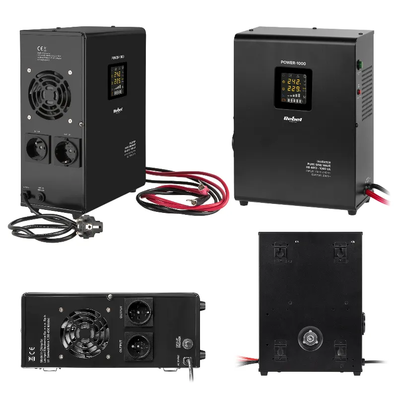 Ups Centrale Sinus Pur 1000VA 700W 12V Rebel