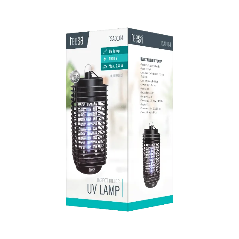 Lampa UV anti insecte 30 m2 Teesa TSA0164-1