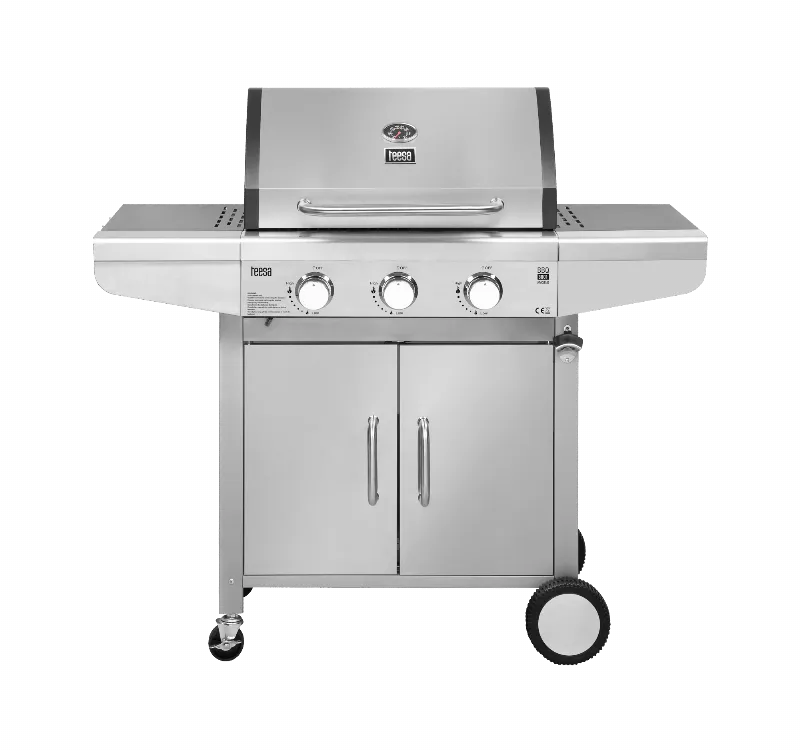 Grill Gaz 3 Arzatoare Bbq 3001 Master Grill Teesa