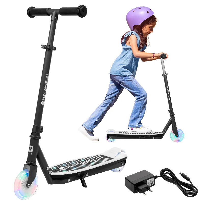 Trotineta electrica pentru copii Fun Wheels Light Rebel negru