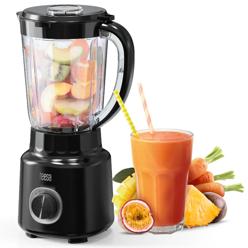Blender Masa 500W 1.5L Negru Teesa