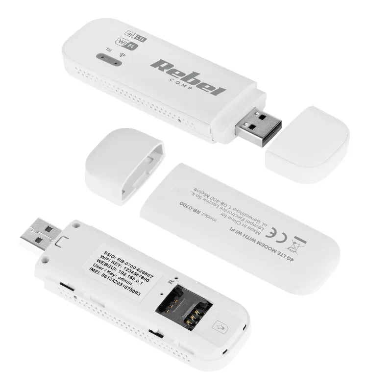Router mobil 4G LTE Rebel RB-0700 cu Wi-Fi
