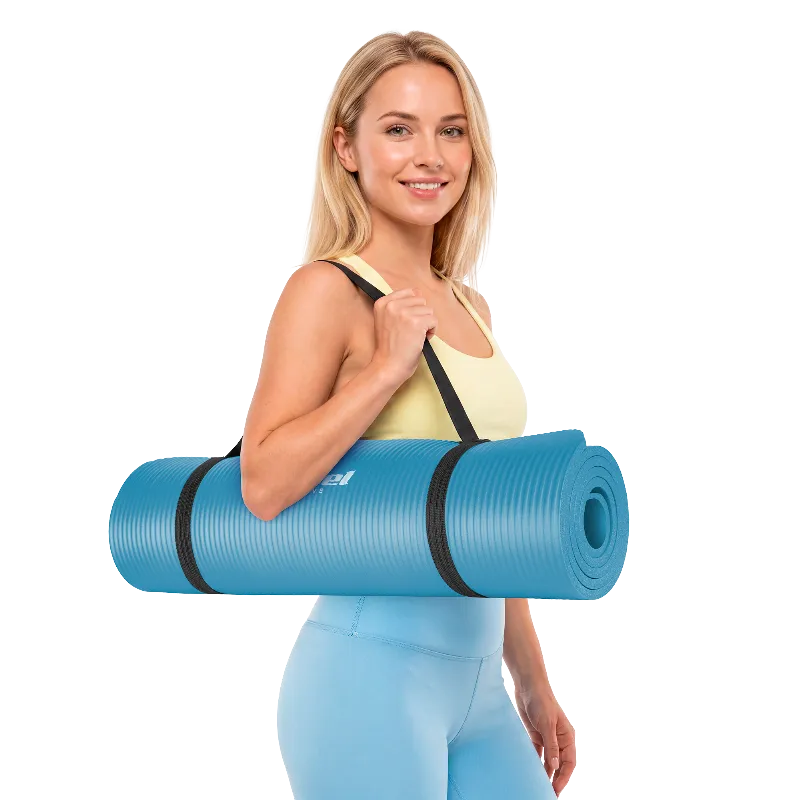 Saltea 183X61 CM Grosime 1 CM Albastru Rebel Active