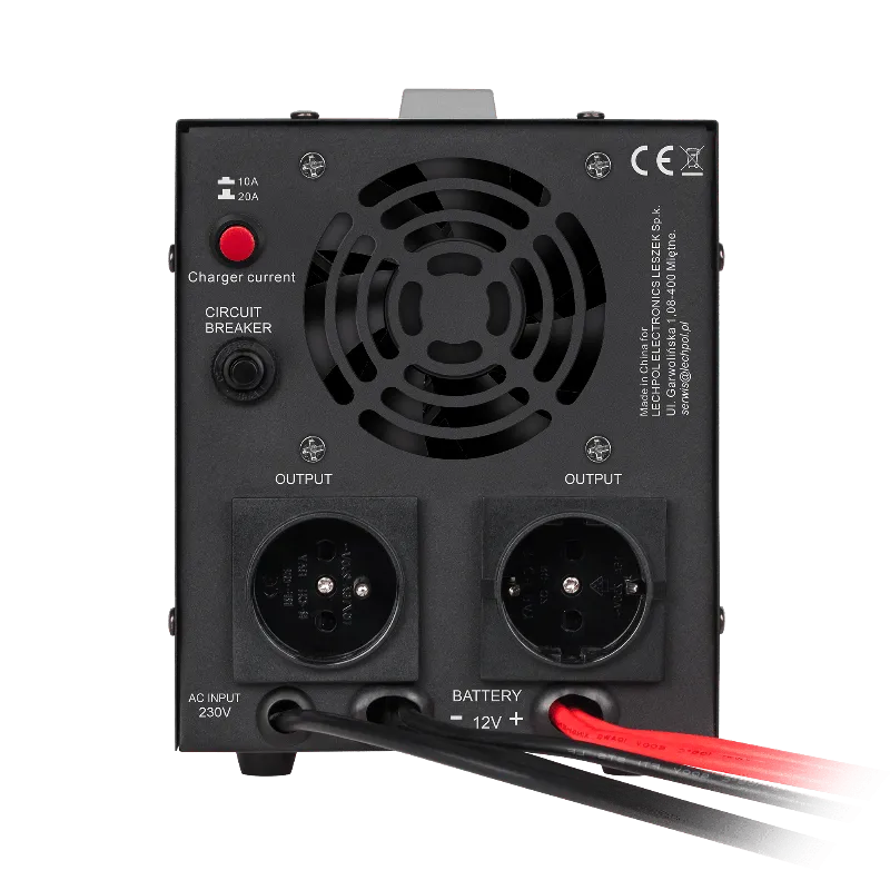 UPS centrale termice Rebel POWER-1000, 1000 VA / 700 W, 12 V DC
