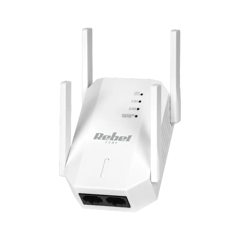 Range Extender Repeater 2.4-5 Ghz Rebel