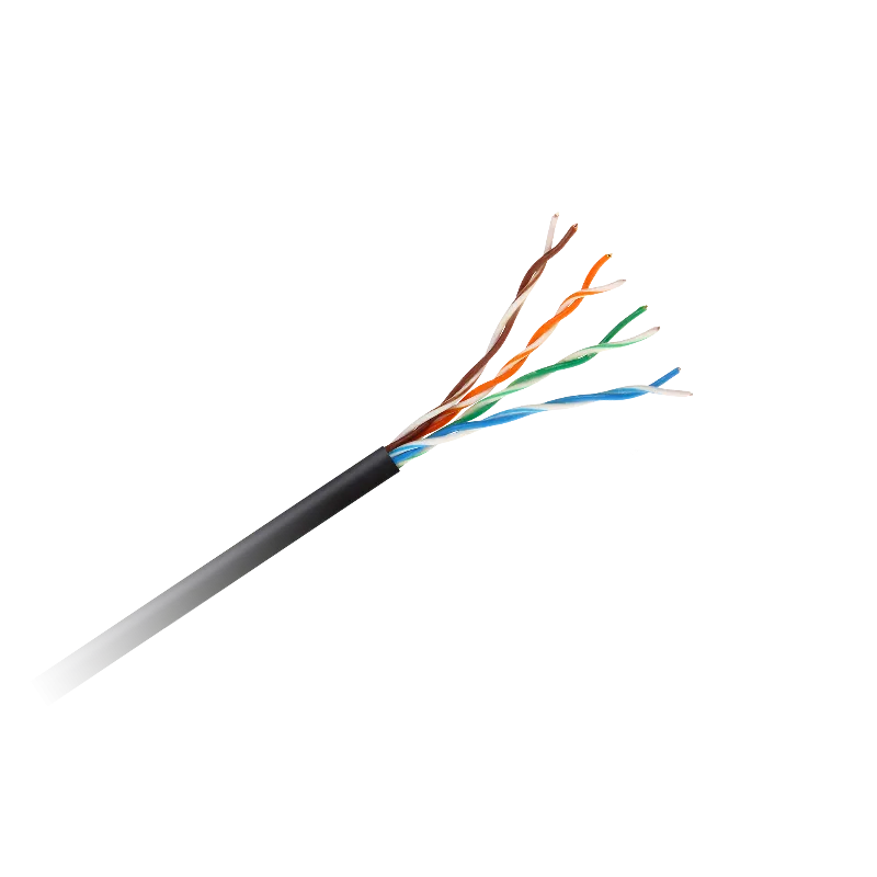 Cablu UTP Cat 5E Cupru Gel Negru 305M