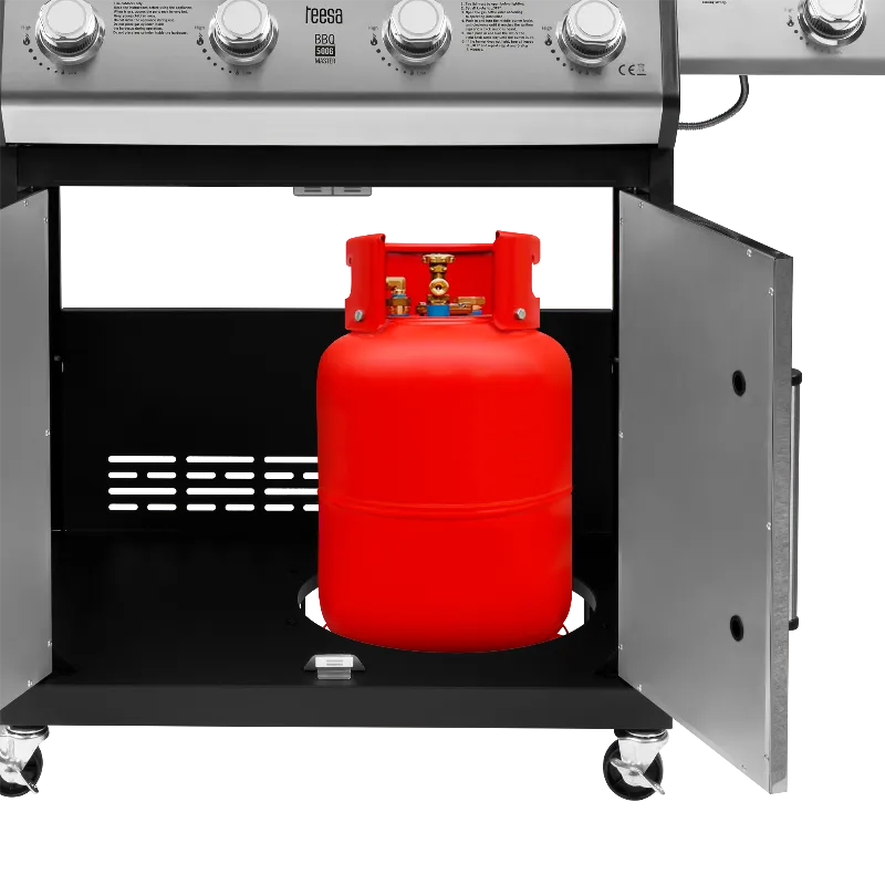 Grill Gaz 5 Arzatoare Bbq 5006 Master Grill Teesa