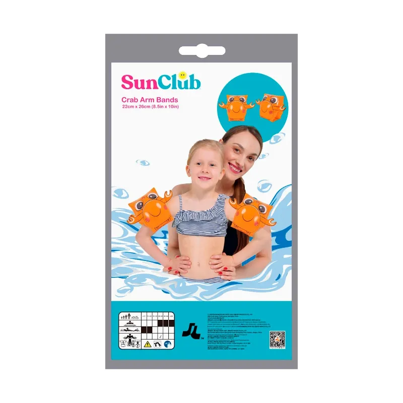 Aripioare gonflabile SunClub in forma de crab