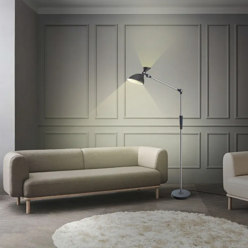 Lampa de podea LED 12W+3W Rebel