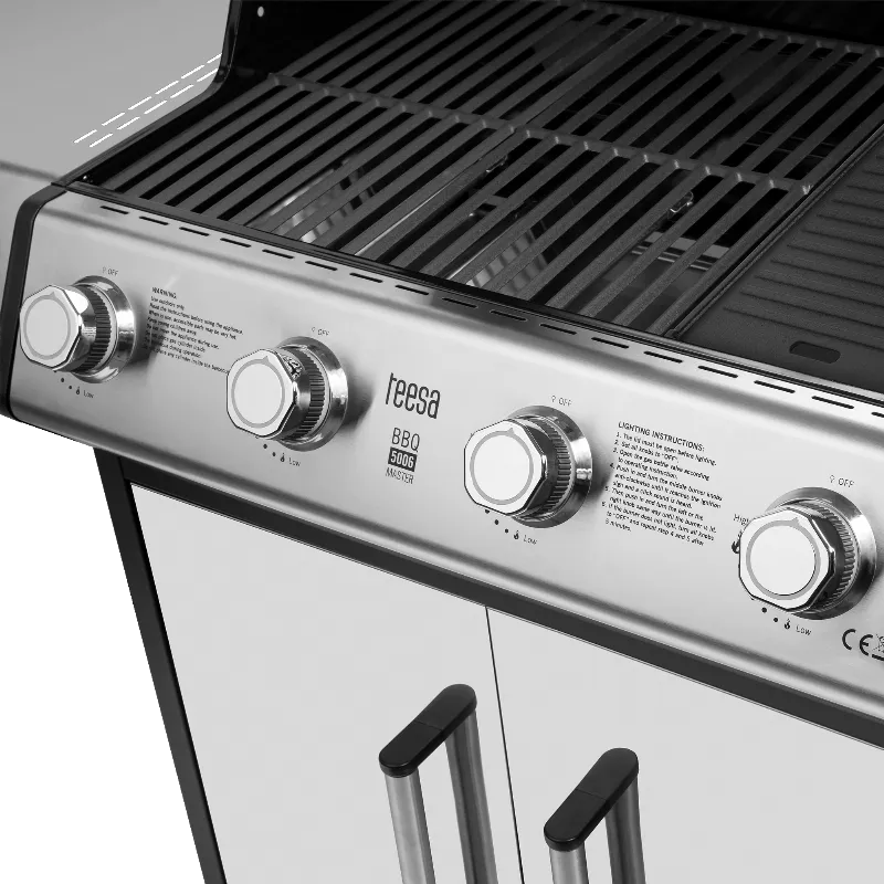 Grill Gaz 5 Arzatoare Bbq 5006 Master Grill Teesa