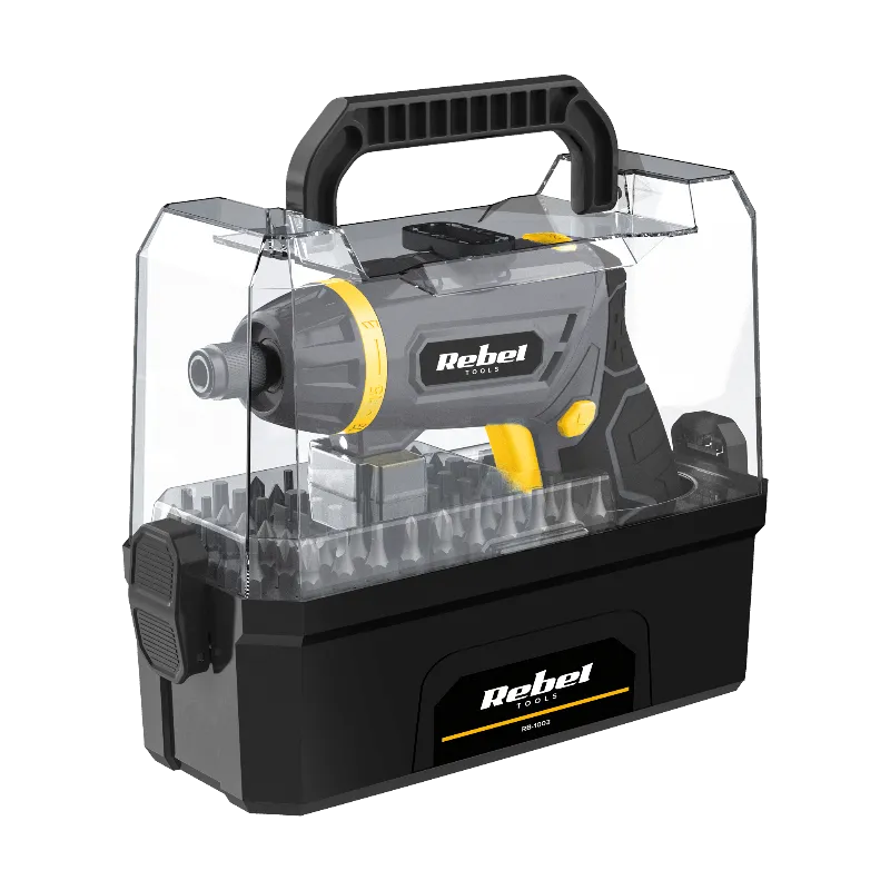 Set Surubelnita cu Acumulator 4V 2AH Rebel