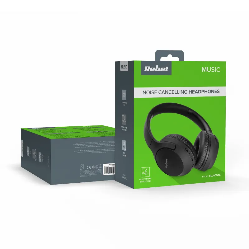 Casti audio Bluetooth ANC Rebel
