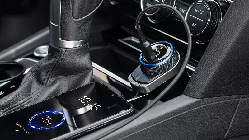 Modulator FM Audio Bluetooth USB