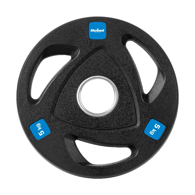 Disc Greutate Fonta Cauciucata Set 4 X 5 KG Rebel Activ