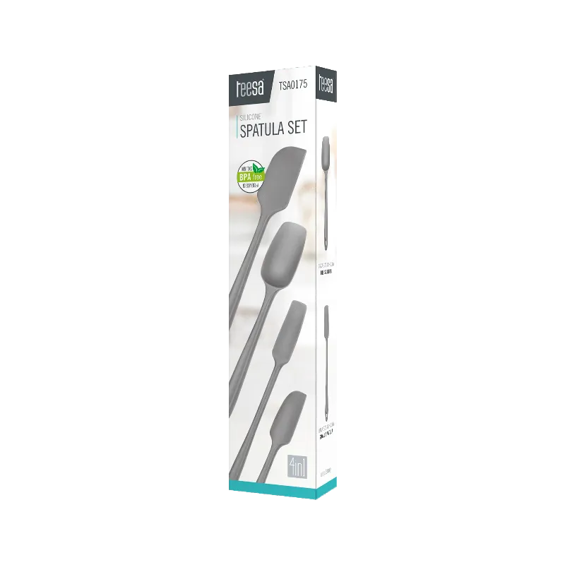Set 4 spatule din silicon Teesa