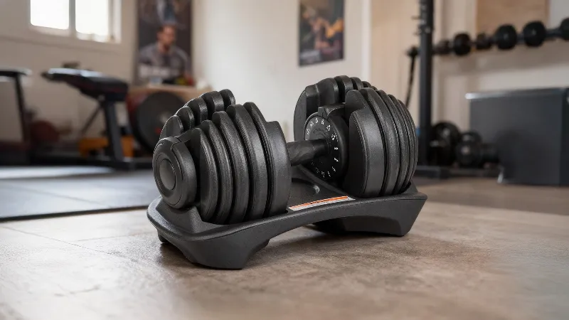 Gantera din Fonta Reglabila Automata 24 KG Rebel Active