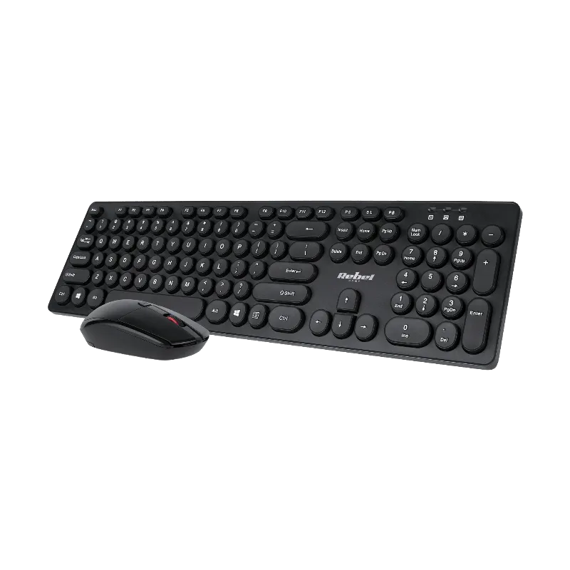 Kit Tastatura si Mouse Wireless WS400 Rebel