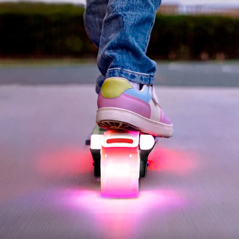 Trotineta electrica pentru copii Rebel Fun Wheels Light, albastru