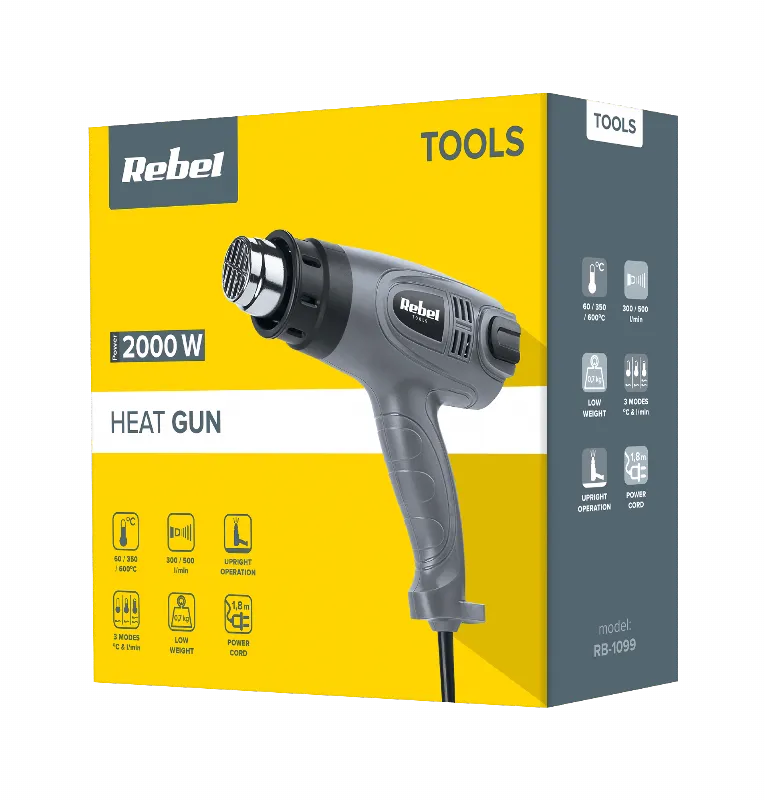 Pistol cu Aer Cald 2000W Rebel