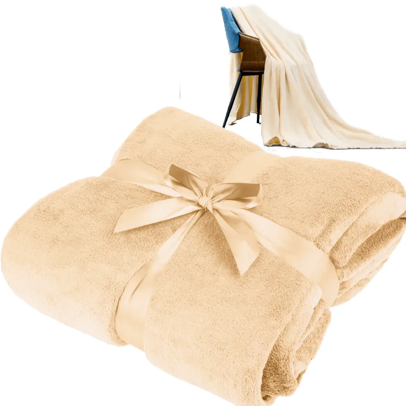 Patura Fleece Polar 200X220CM Crem Teesa